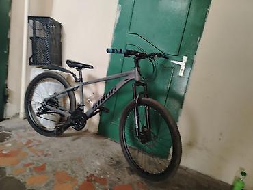 stark velo: Sibog T-95 dağ velosipedi - Çərçivə: Alüminium, mat boz rəng, “T-95” — 3