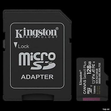Kingston Canvas Select Plus Gen3 128GB microSDXC 150MB/s A1 Card +