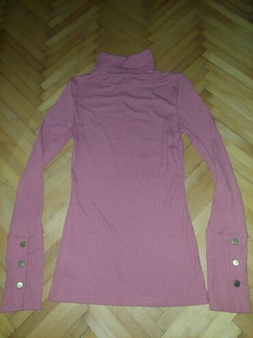 rolke zara zenske: L (EU 40), Polyester, Single-colored, color - Pink