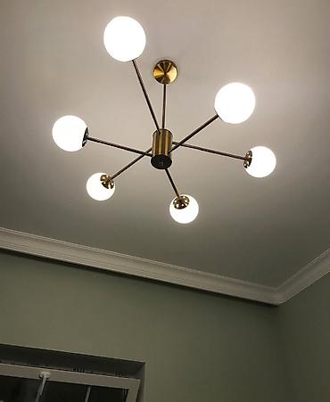 İşıqlandırma: Çılçıraq, 10 və daha çox lampa — 3
