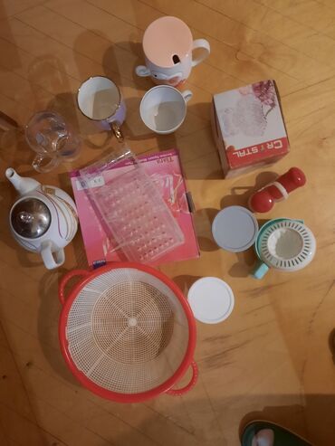 Yemək konteynerləri: Кухонная утварь все вместе 15 ман чашки ручная соковыжималка для — 11