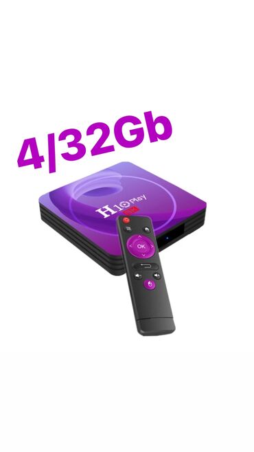 el üçün tv in Azərbaycan | TV STENDLƏR, TUMBALAR: Tv box android smart tv box tuneryeni model original h10 play 6k