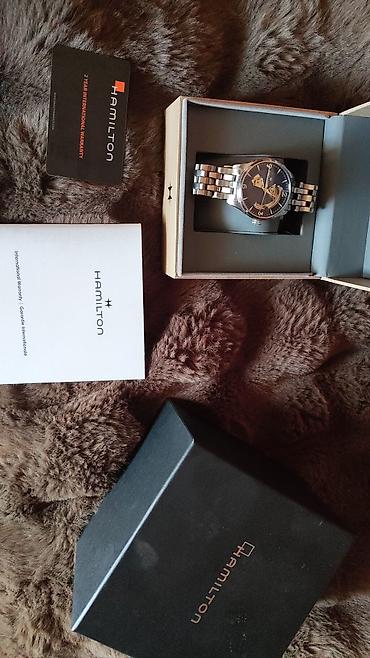 Aksesuarlar: Hamilton Jazzmaster Open Heart, avtomatik mexanizmli kişi qol saatı — 2