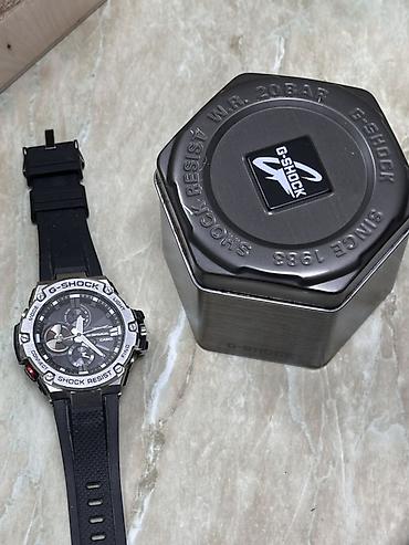 Casio G-Shock GST-B100 (серия G-STEEL) - Гибрид: аналоговая индикация