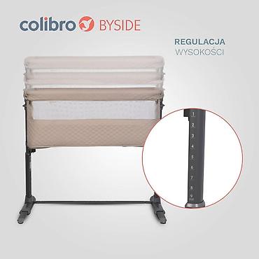 haljine elipsa: COLIBRO bočni krevet BISIDE – model TAUPE Šifra proizvoda — 6