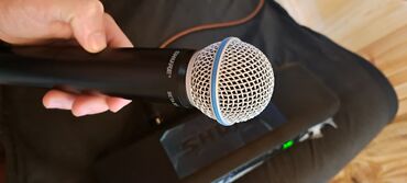 Mikrofonlar: Shure Sm58 Beta 
Təcili satılır pul lazım olduğunnan