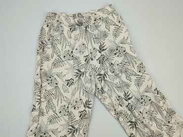 spodnie dresowe szeroka nogawka: Material trousers, Beloved, L (EU 40), condition - Very good