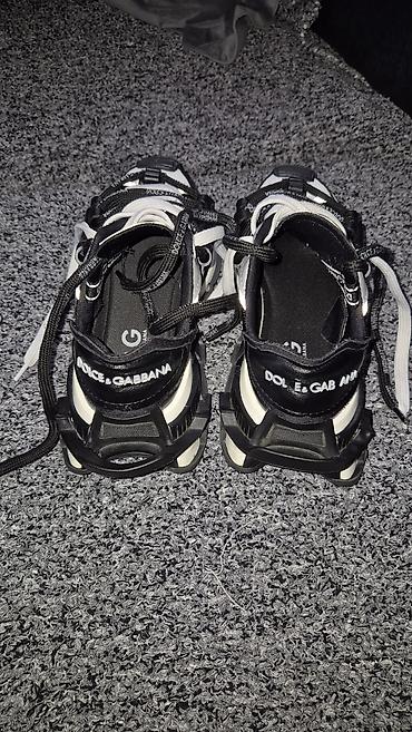 Patike: Dolce & Gabbana patike – crno‑bele, futuristički dizajn fale 2 — 2