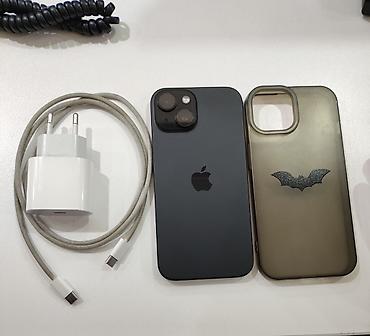 IPhone 15, 128 GB, Midnight, Simsiz şarj, Face ID, Sənədlərlə lalafo.az -da IPhone 15, 128 GB, Midnight, Simsiz şarj, Face ID, Sənədlərlə
