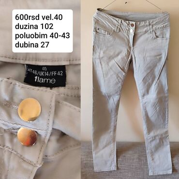 Ostale pantalone: Ženske pantalone – više modela i mera: 1) ONLY farmerke - Veličina — 5