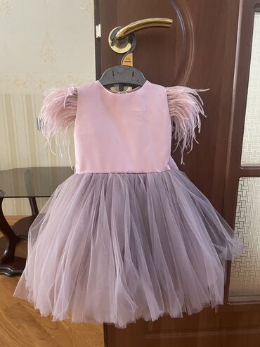 21 yas ad gunu sekilleri: Детское платье цвет - Розовый