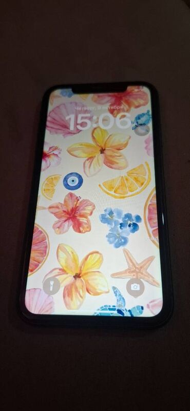 ikinci əl telefonu: IPhone 11, 64 GB, Qara