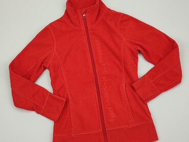 sweterek czerwony: Світшот, 8 р., 122-128 см, стан - Хороший