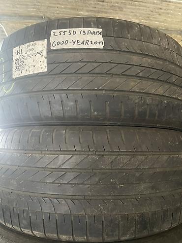 шины 255 50 r19 лето: Шины 255 / 50 / R 19, Лето, Б/у, Пара, GoodYear — 1