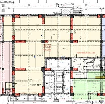 Продажа офисов: Продажа офисов 326 м², Без ремонта, Без мебели, Многоэтажное здание, 1 этаж — 13