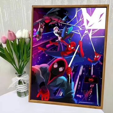 тройные картины на стену: Картина по номерам 😍
Spider men
Размер: 40*60
