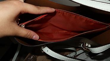 сумка для тоя: Сумка Coach Signature Canvas Tote (малый формат) - Материал — 8