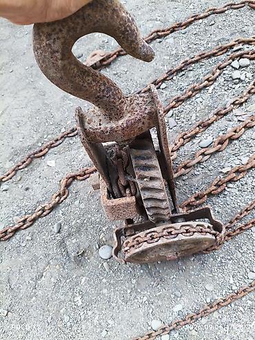 quyu qazan aparat: Zəncirli manuel tal (chain block/çəncirlə qaldırıcı) - Mexaniki — 1