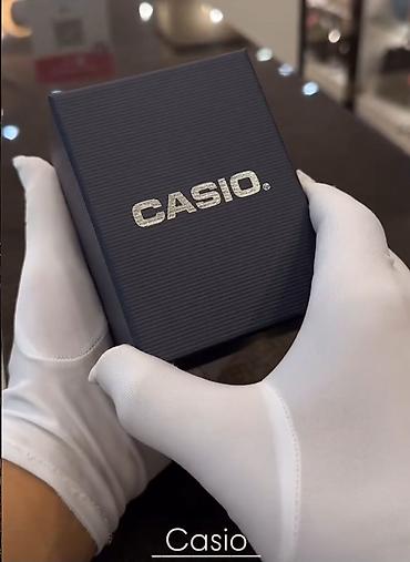 Кол сааттар: Классические наручные часы Casio на металлическом браслете. - Корпус — 2