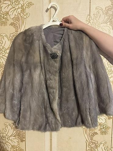 silver chinchilla: Kürk, S, rəng - Boz — 1