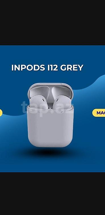 Qulaqcıqlar: INPODS i12 Grey – simsiz qulaqcıq - Rəng: boz (grey) - Bluetooth — 1