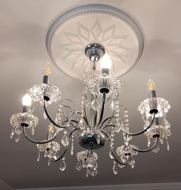 Çilçıraqlar: Çılçıraq, 8 lampa, Xrustal