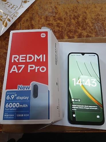 rədmi 7: Redmi 7 Pro, 128 GB, rəng - Göy, Barmaq izi — 1
