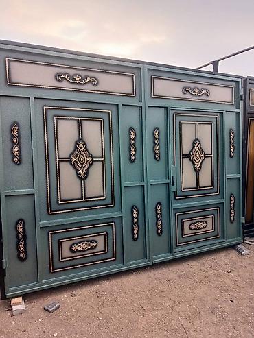 həyət qapları: 650manatdan bawlayan qiymetlerle istenilen olcude sifariw qebul olunur — 2