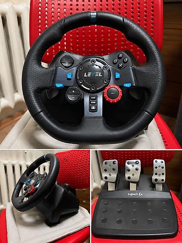 nintendo controller: Игровой руль с педалями для гонок в наличии 20 штук - Руль logitech — 1