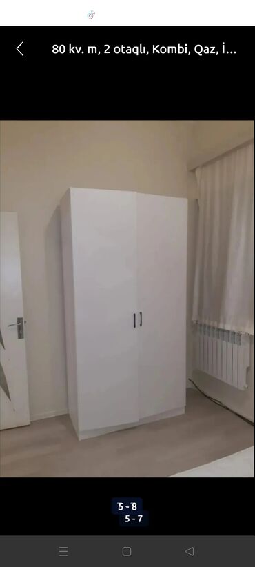 Uzunmüddətli kirayə evlər: 60 kv. m, 2 otaqlı, Kanalizasiya, Kombi, Su — 5