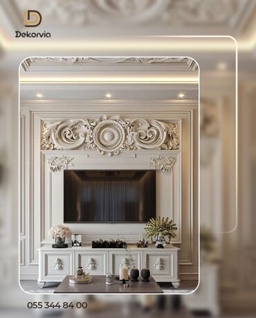 Malyar işləri: 🔸 Bütün növ gips məhsullarının hazırlanması 🔸 Zövqlü və mükəmməl — 15