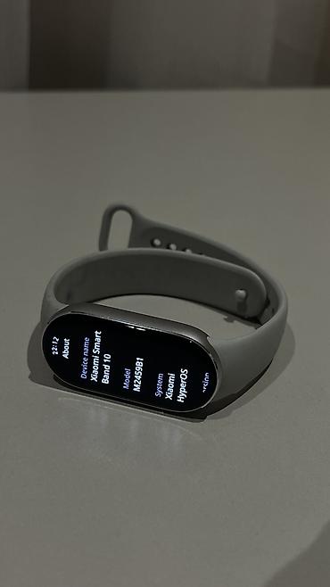 su traplari: İşlənmiş, Smart qolbaq, Xiaomi, Bildirişlər, rəng - Boz — 3