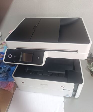 rəngli printer: Printer 750 manat Cox az işlenibdi Epson M3170 ağ qaradi Unvan