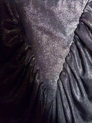 Paltolar: Нарядная блуза темного серебристого цвета. В отличном состоянии