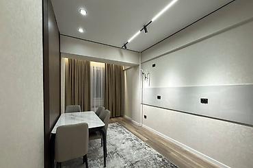 Продажа квартир: 1 комната, 43 м², Пишпек Элитка, 10 этаж, Дизайнерский ремонт — 7