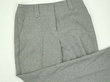 legginsy damskie z marszczeniem na pupie: Material trousers, Atmosphere, M (EU 38), condition - Very good