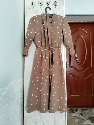 женское платье летнее: Повседневное платье, Made in KG, Крестьянка, S (EU 36)