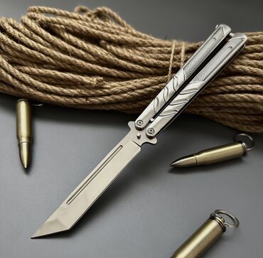 армейские ножи: Складной нож, туристический нож, нож бабочка, сувенирный, есть пружина