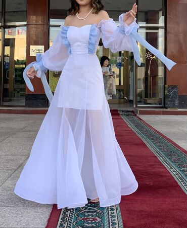 мусульманский платья: Платье белое на корсетной основе Размер xs-s дизайнерское, заказывали