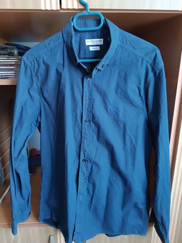 Köynəklər: Köynək, U.S. Polo Assn, M (EU 38), rəng - Göy