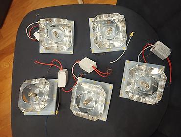 omid cilcıraq: Led spot işıqlar satılır, işlənmişdir, 5 ədəddir. Üstündə əlavə — 6
