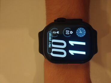 Smart saatlar: İşlənmiş, Smart saat, Sensor ekran, rəng - Qara — 2