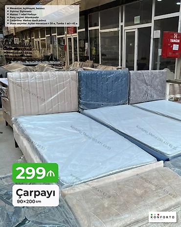 turhan matras: Çarpayı – 90×200 sm - Mexanizm: açılmayan, bazasız - Sıyırma — 1