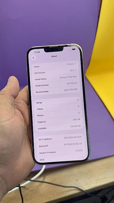 Apple iPhone: IPhone 13 Pro Max, Б/у, 256 ГБ, 96 % at lalafo.kg — 7 Apple iPhone: IPhone 13 Pro Max, Б/у, 256 ГБ, 96 % — 7