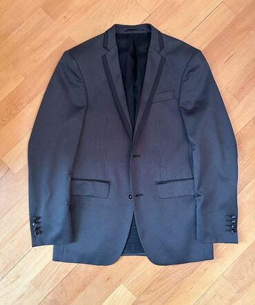 Kostyumlar: MİNİ ZOLAQLI-40m Ölçüsü-48 Drop-6 Ramzotti firması Tünd göy rəngdə — 4