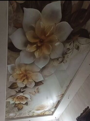 Натяжной потолок: Натяжной потолок Глянцевое, Матовое, 3D потолки Бесплатный замер, Гарантия, Монтаж — 6