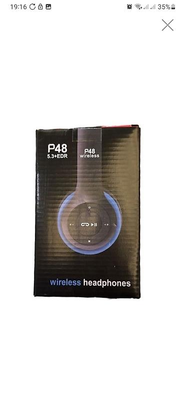 Səsgücləndiricilər, qulaqlıqlar və mikrofonlar: Məhsul: P47 Wireless qulaqcıq - Bağlantı: Bluetooth (4.1+EDR yazısı — 34