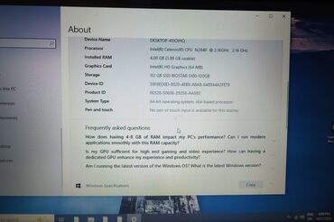 ASUS: 4 GB OZU — 7