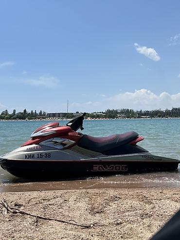 Водный транспорт: Гидроцикл Sea‑Doo (BRP), турбированный - Цвет: серебристо‑красный — 6