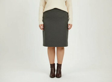 spódnice z karczkiem: Women`s skirt, size 2XL